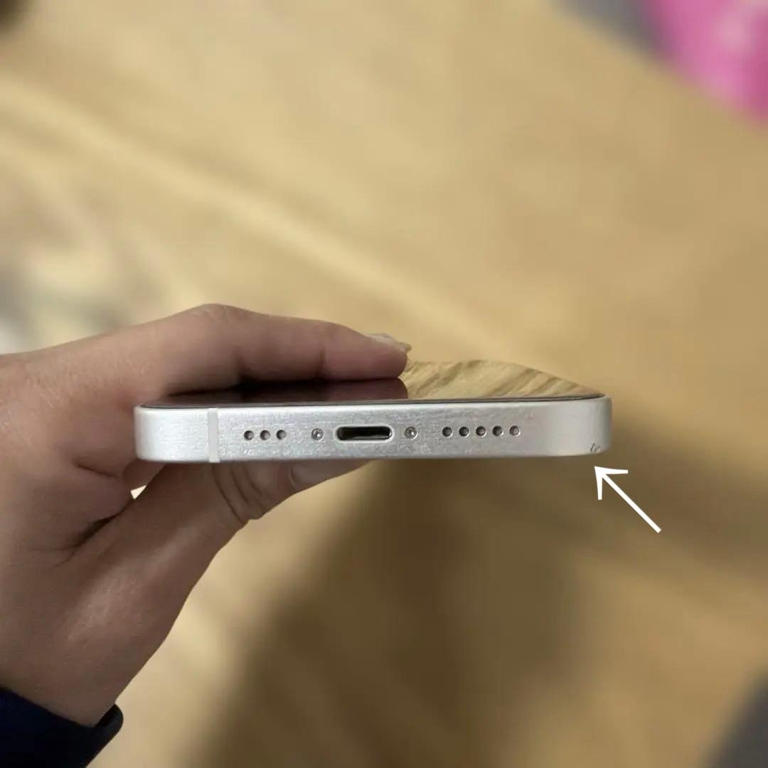 【美品】Apple iPhone 14 白 SIMフリー 128GB