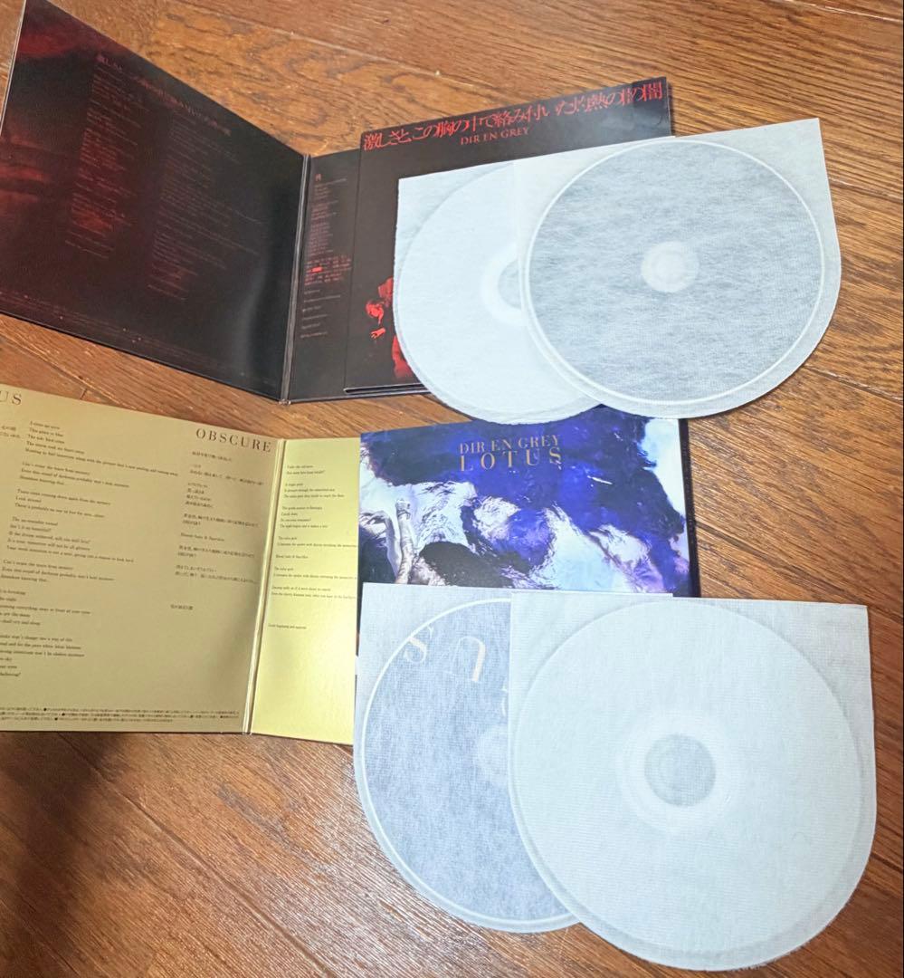 DIR EN GREY 初回盤シングル5枚セット