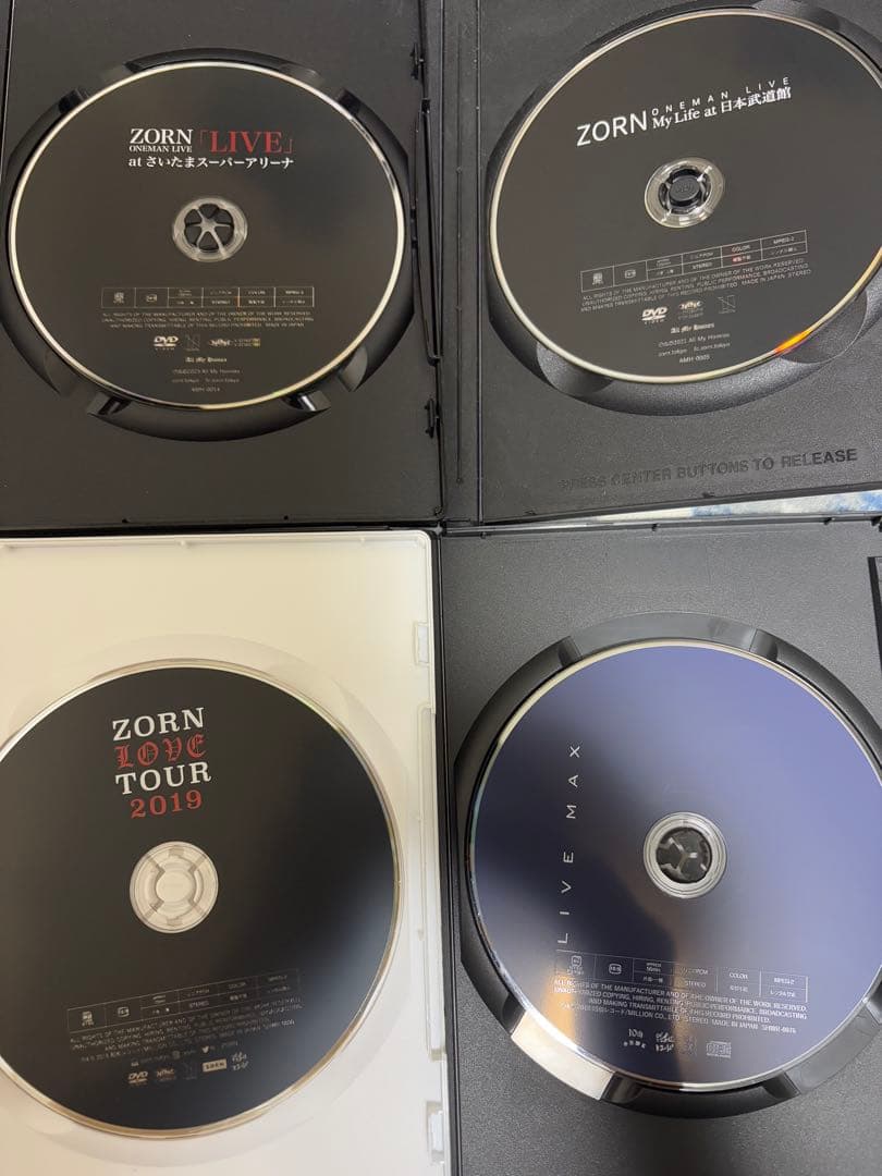 ZORN DVDセット 4枚組