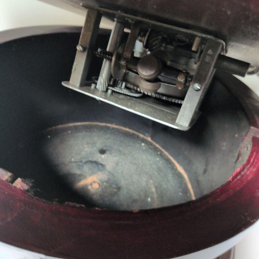 【美品・可動品】蓄音機 his master’s voice ラッパ型 再現品