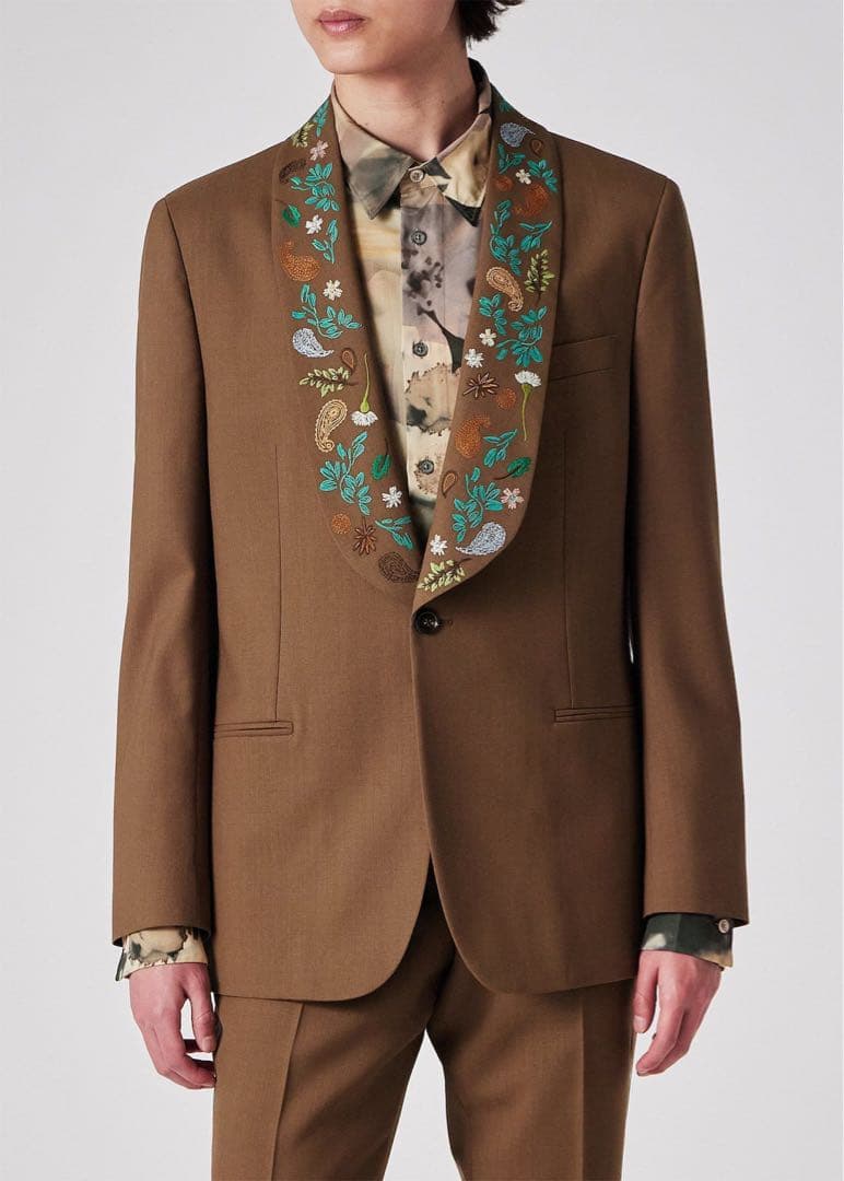 【値下げ】【定価15万】paulsmith25SS 刺繍ジャケット
