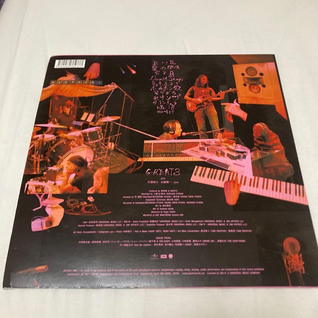 GREAT3 愛の関係 アナログ LP レコード