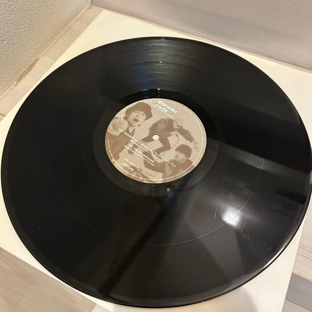 【レア盤】Rhymester ウワサの伴奏 レコード 2LP 日本語ラップ