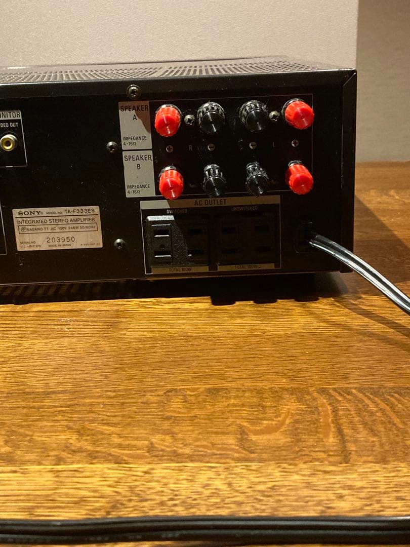 【SONY TA-F333ES・プリメインアンプ・動作良品】