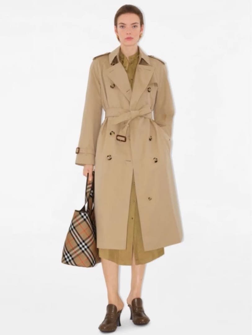 BURBERRY トレンチコート　ベージュ　バーバリー　L〜LLサイズ