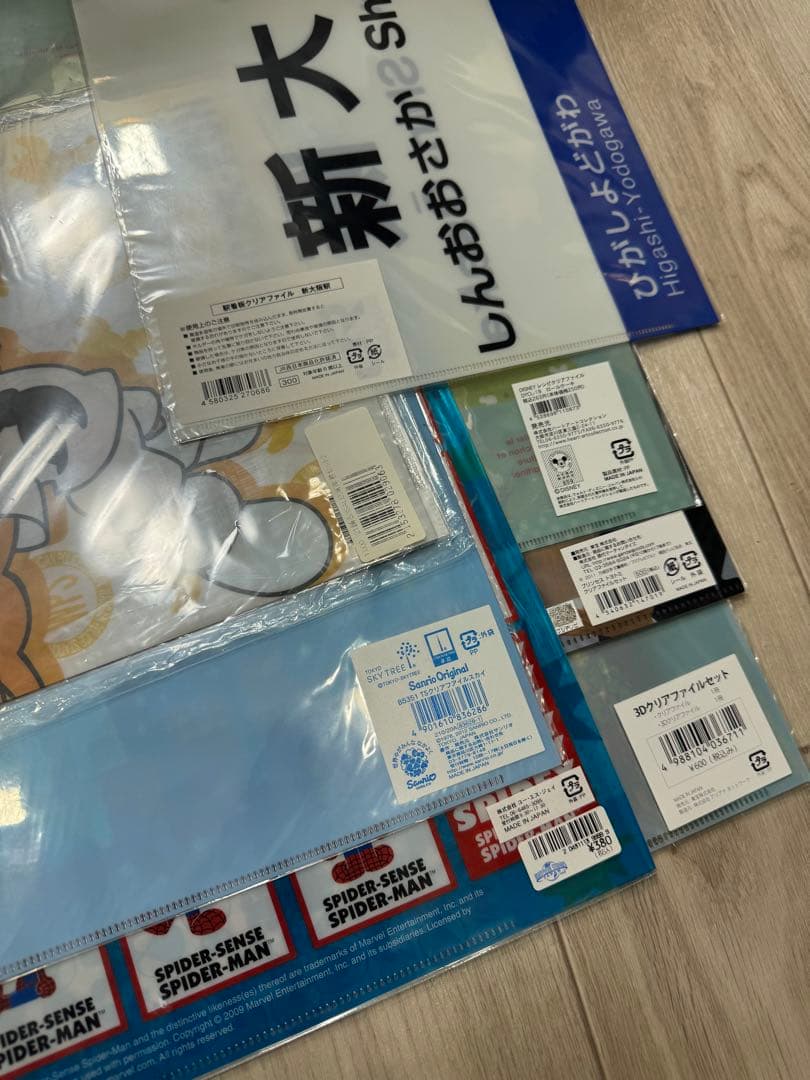 【新品未開封】可愛いキャラクター クリアファイルをまとめて28枚セット