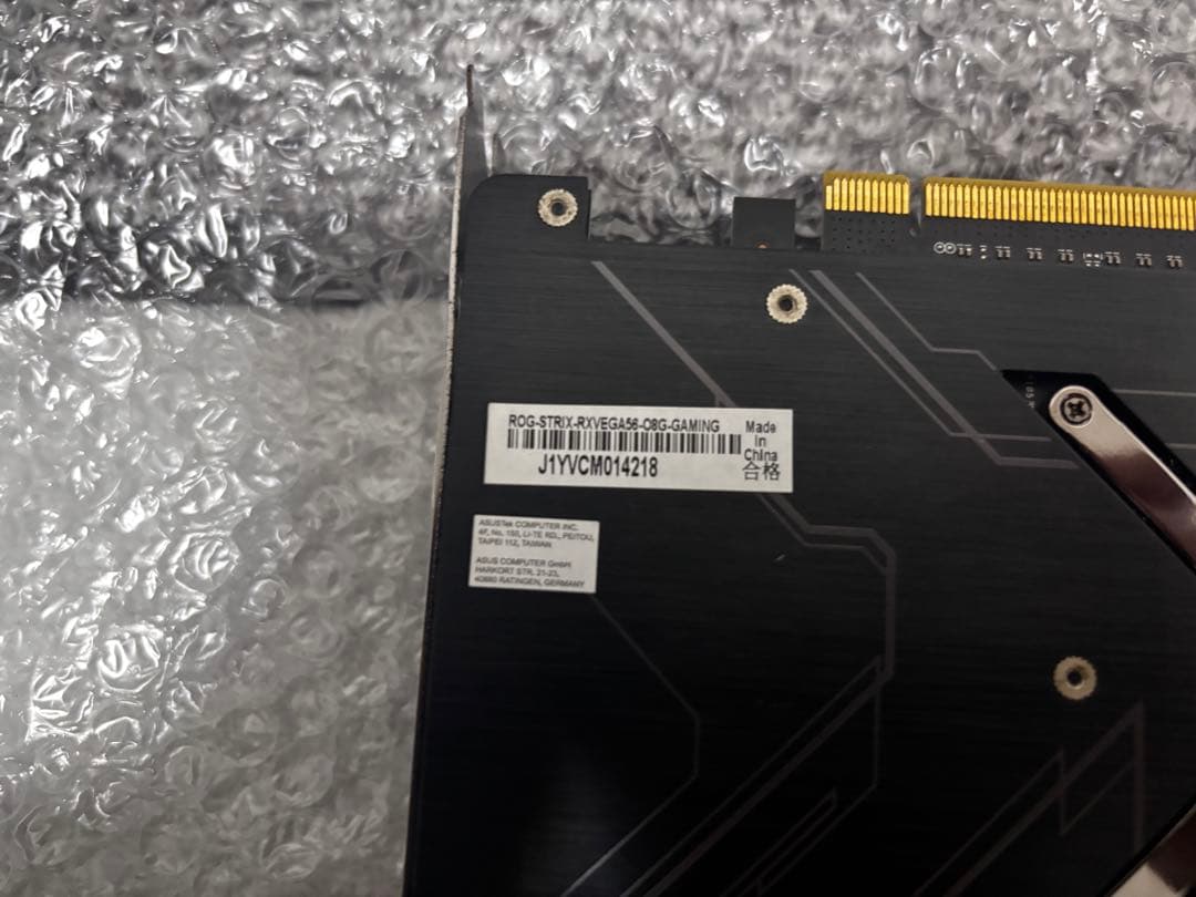 グラフィックボード・グラボ・ビデオカード ASUS ROG STRIX RADEON RX Vega56