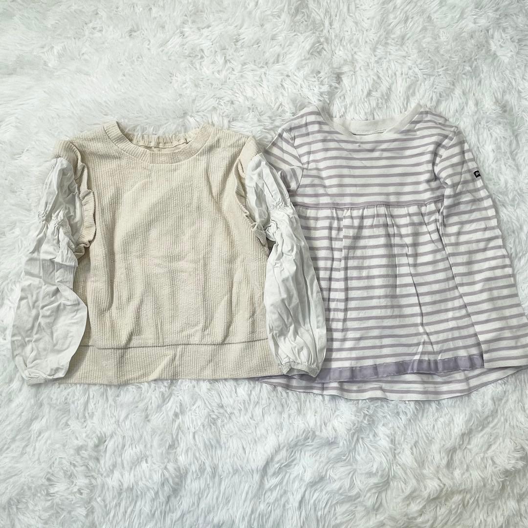【子供服】 まとめ売り 女の子 120 長袖 半袖 春夏 秋冬 おしゃれ