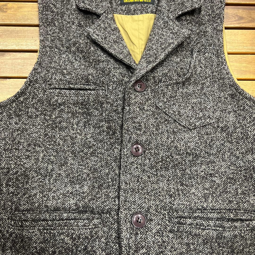 美品　OKONKWO ビーチクロスベスト ワーク ミリタリー