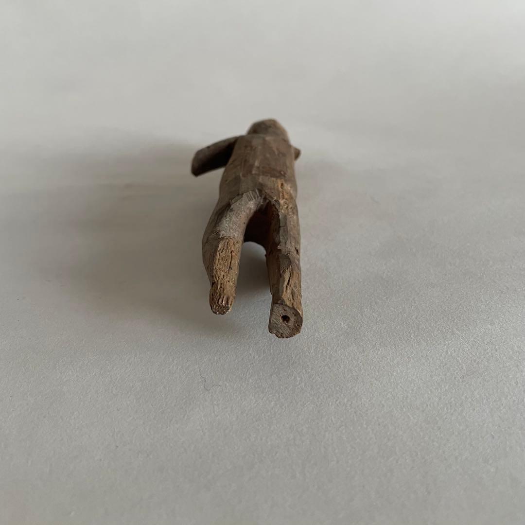 木彫り人形　工芸　アンティーク