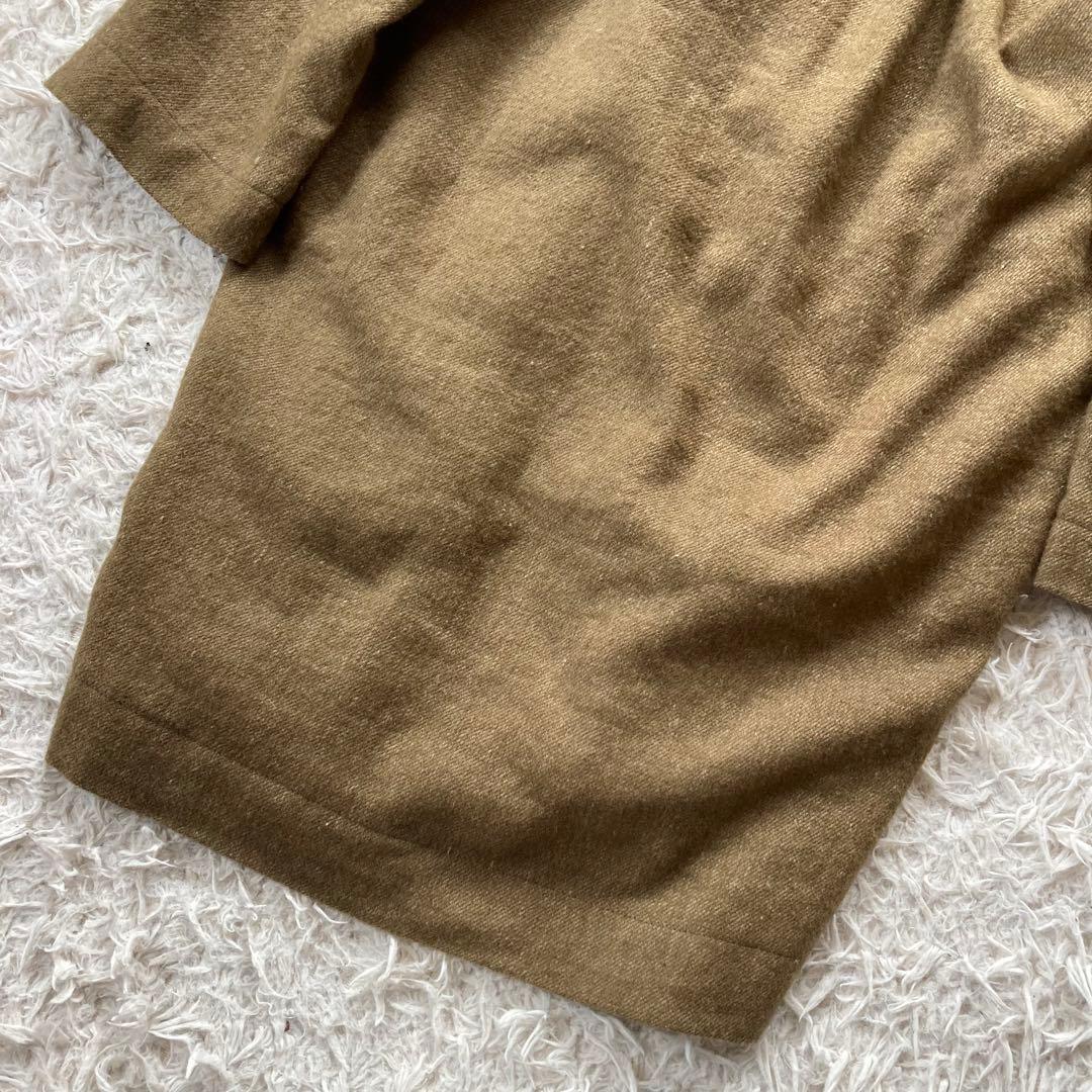fog linen work フォグリネンワーク フード付きロングコート F
