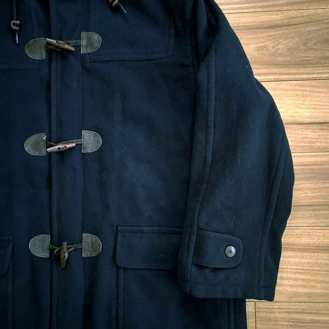 【L.L.Bean】USA製 ダッフルコート ネイビー XL