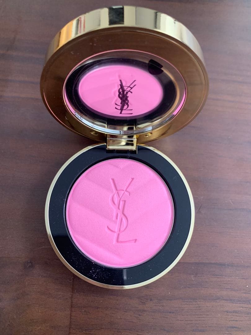 YSL イブサンローラン メイクミーブラッシュパウダー42 ベビードールピンク