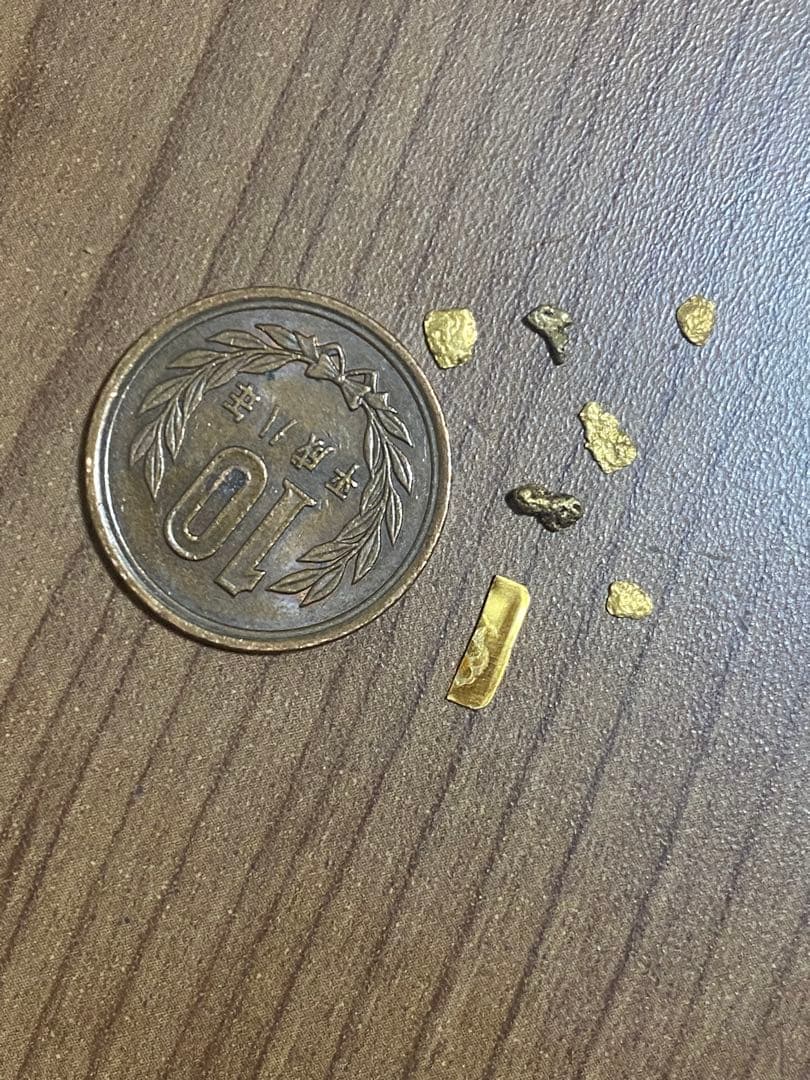 国産砂金 自然金　天然金　GOLD
