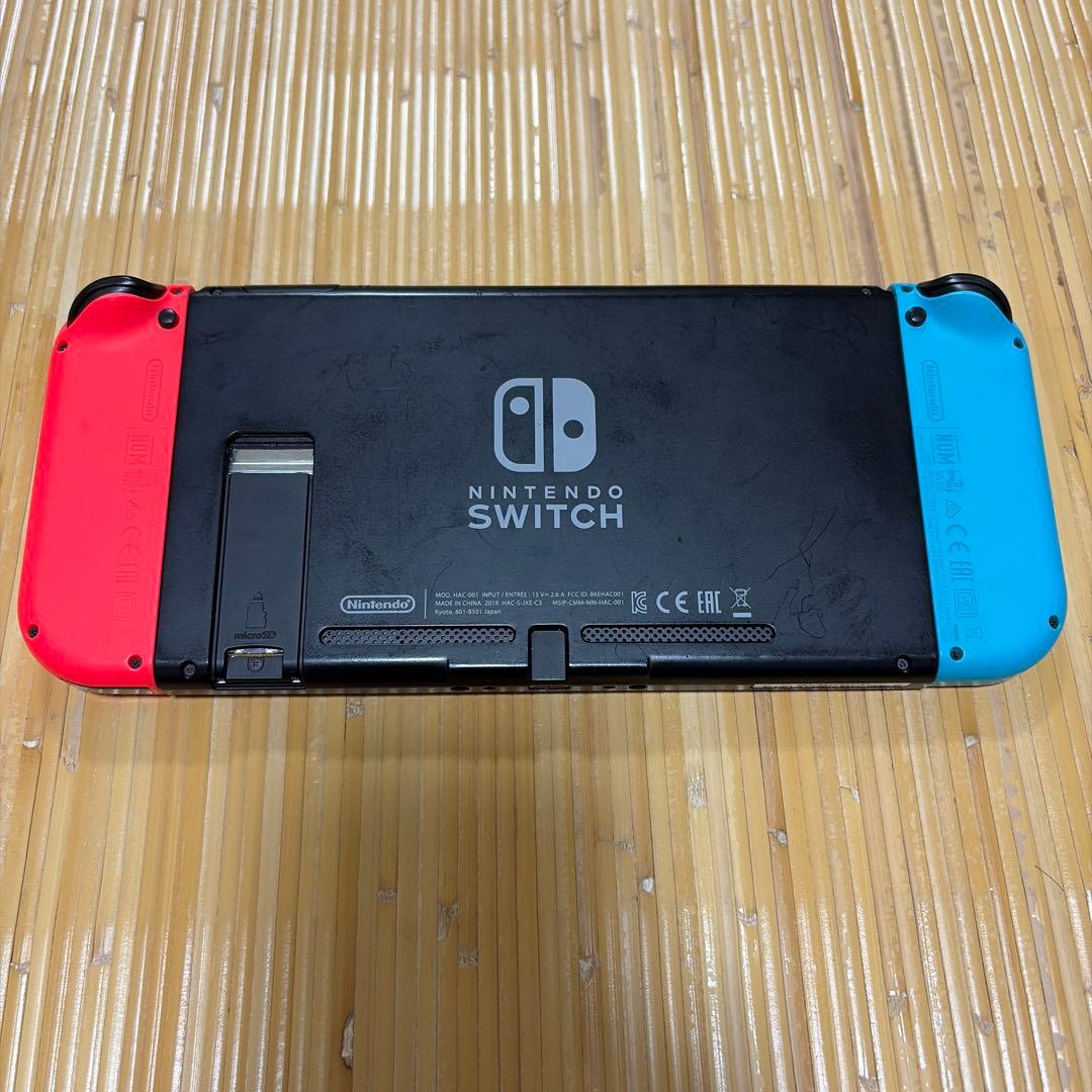 Nintendo Switch 本体 赤/青　動作確認済み