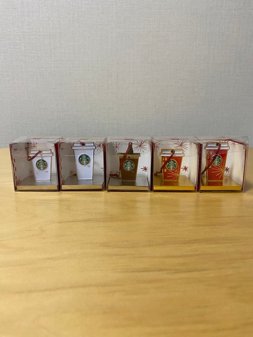 2014年　スターバックス　ホリデースタンプ全5種類
