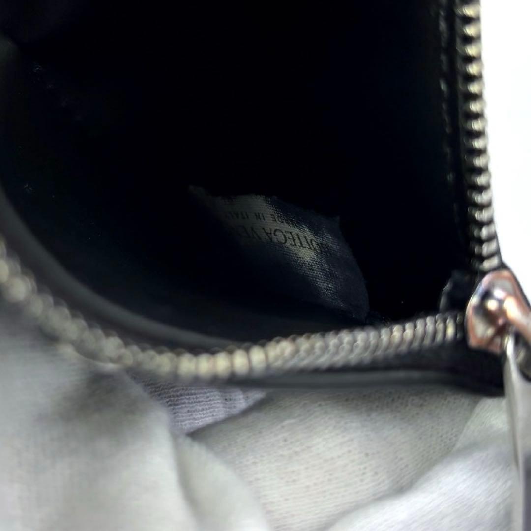 BOTTEGA VENETA 財布 2つ折り イントレチャート ブラック