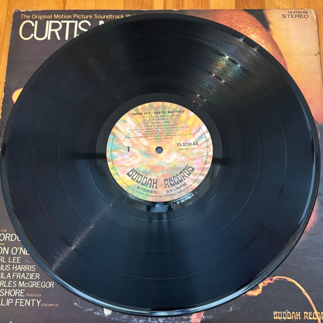 レコードCurtis Mayfield Superfly ソウル レアグルーヴ