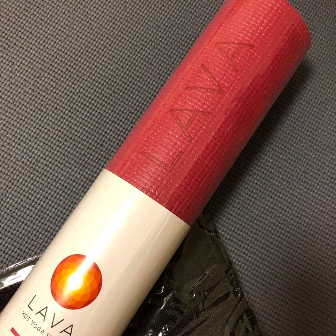 LAVA ヨガマット マゼンダ 収納バッグ付き