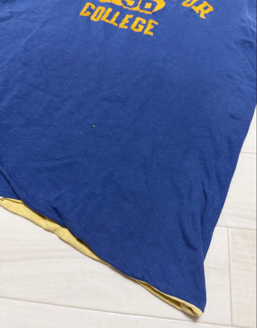 60s 70s ヴィンテージ リバーシブルtシャツ