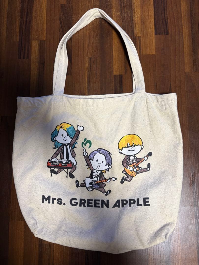 Mrs. GREEN APPLE トートバッグ 前人未到とリライアンス