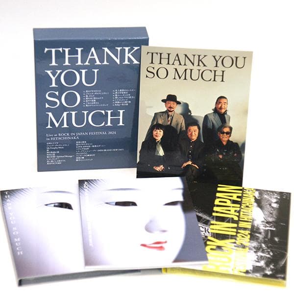 邦楽 THANK YOU SO MUCH (CD+Blu-ray+Book)