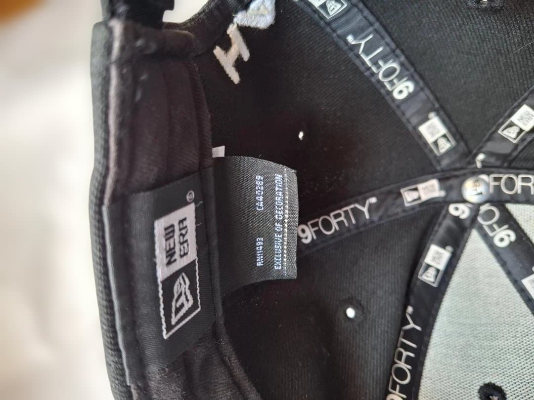 New Era 9FORTY ベースボールキャップ 黒