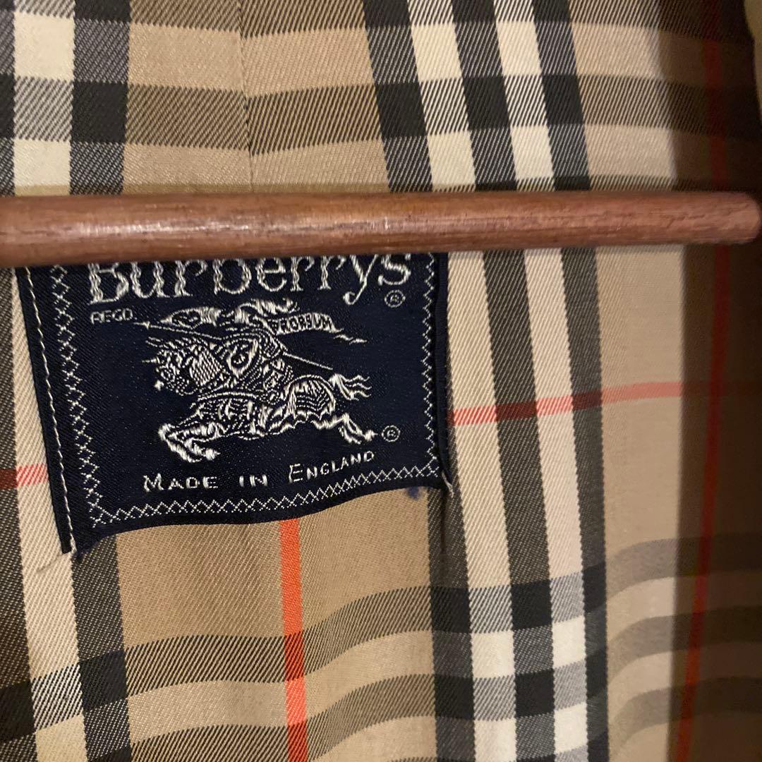 状態考慮　Burberry バーバリー　ベージュ ステンカラーコート　メンズ