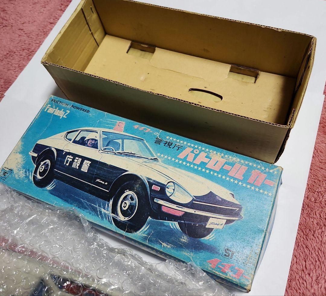専用 イチコー ブリキ Zパトカー 日産 フェアレディZ 箱 珍品 昭和レトロ