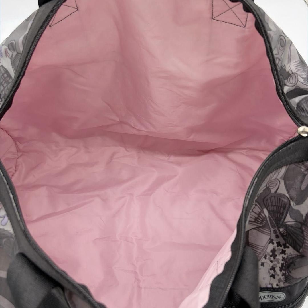 美品 レスポートサック 2wayボストンバッグ ショルダー 大容量 蝶