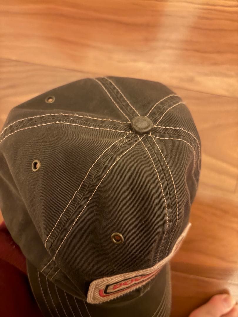 RRL 三ツ星　90S (DOUBLE RL )ダークブラウンキャップ
