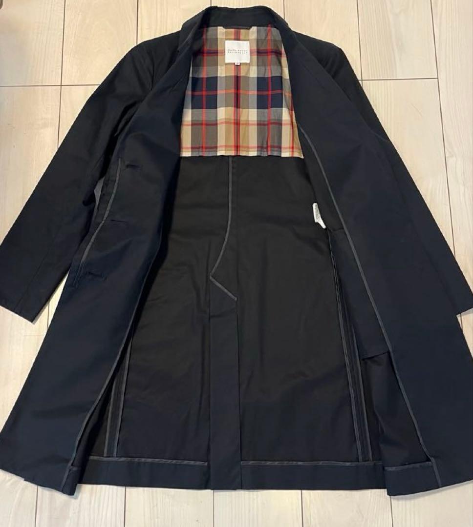 【美品】MACKINTOSH PHILOSOPHYスプリングコート ブラック38