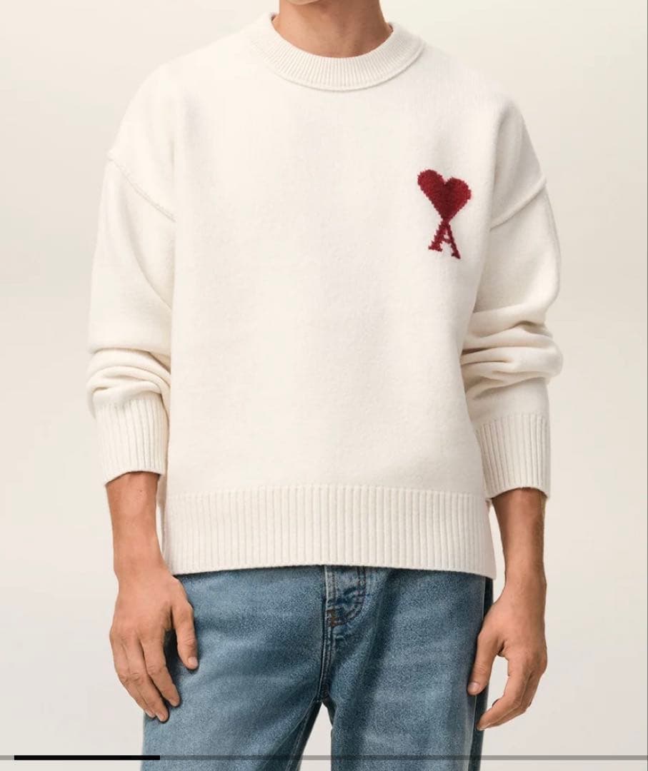 【正規品】 Ami Paris クルーネックセーター