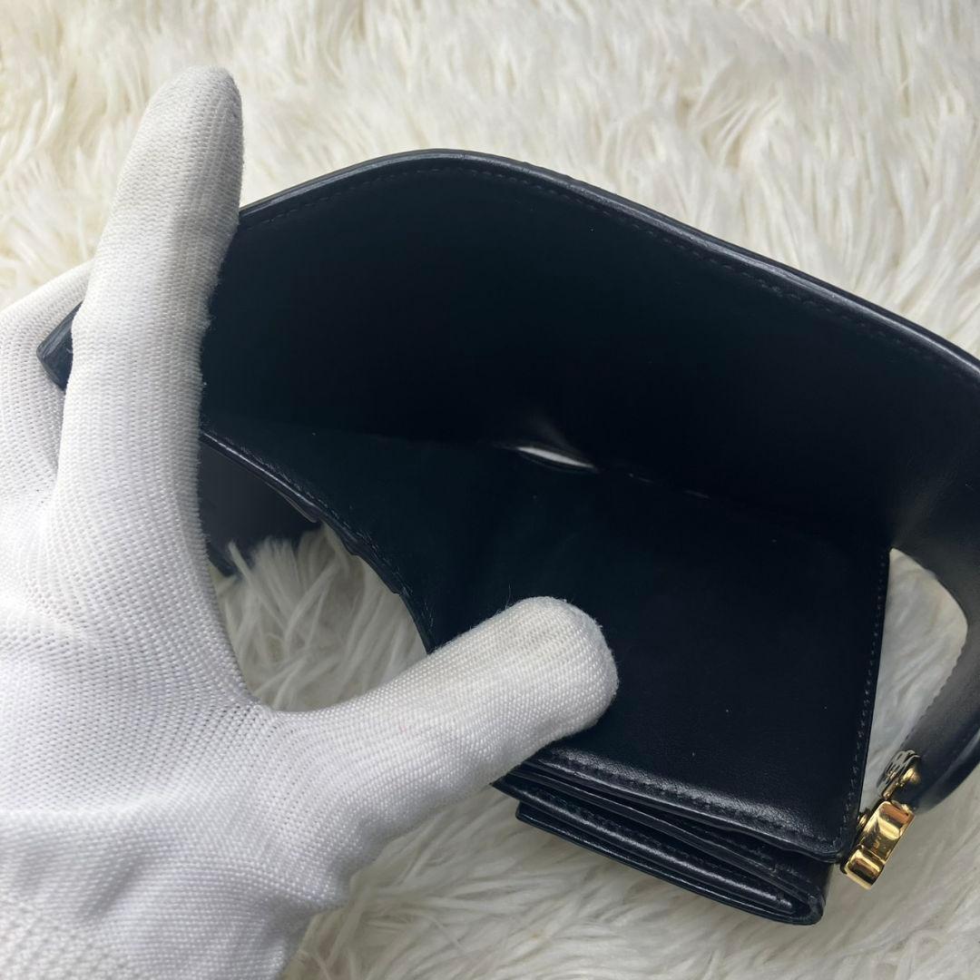 極美品✨ セリーヌ 折り財布 トリオンフ フラップ スモールウォレット