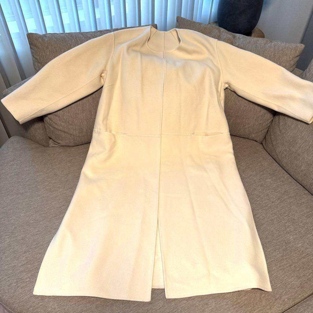 muse de Deuxieme classe リバーロングノーカラーコート