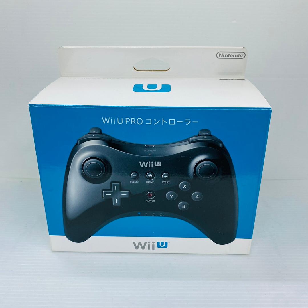 ★未使用★極美品Wii U PRO コントローラー(kuro)　生産終了