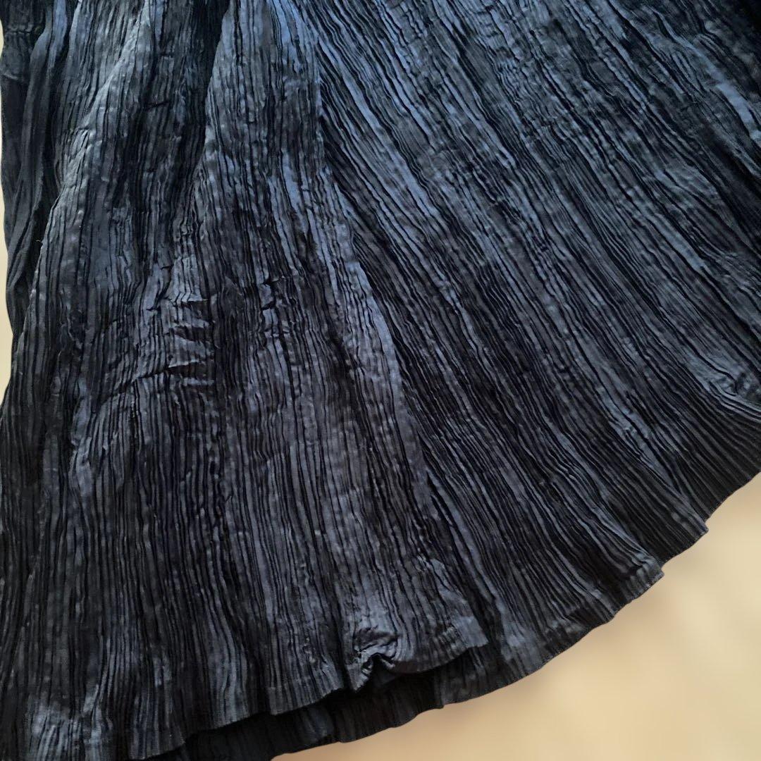 ISSEY MIYAKE 黒 長袖カーディガン