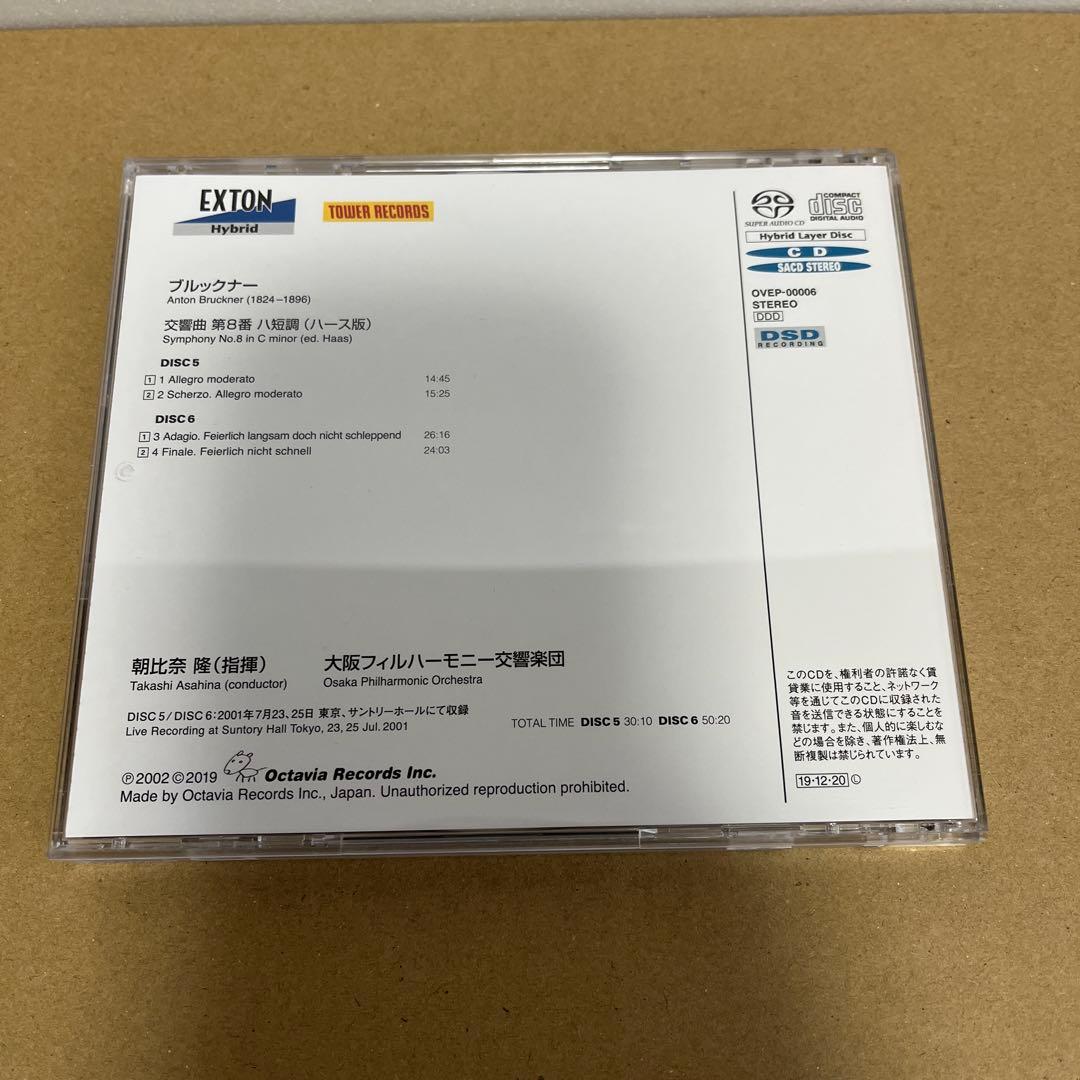 朝比奈隆　最後のブルックナー　CD7枚組