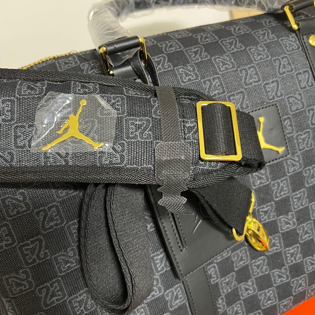 バッグ JORDAN MONOGRAM DUFFLE BAG BLACK