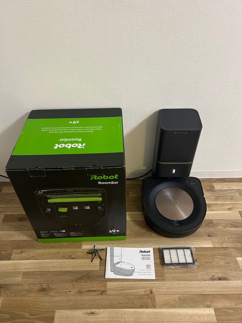 ルンバ iRobot S9+ ゴミ自動収集機能付き