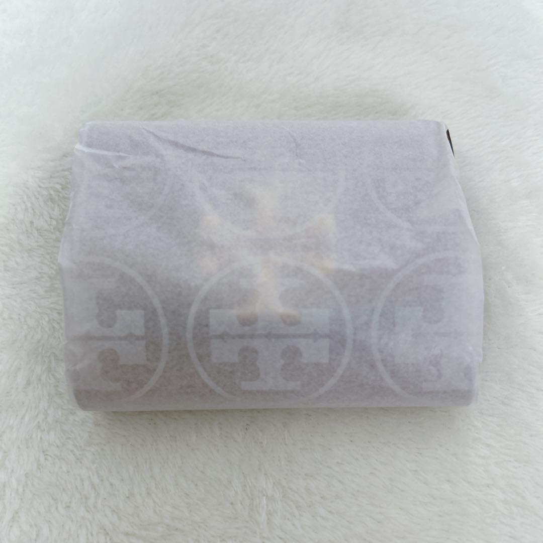 一点限り❗️トリーバーチ　三つ折り財布　新品　茶色　キャメル TORY BURC