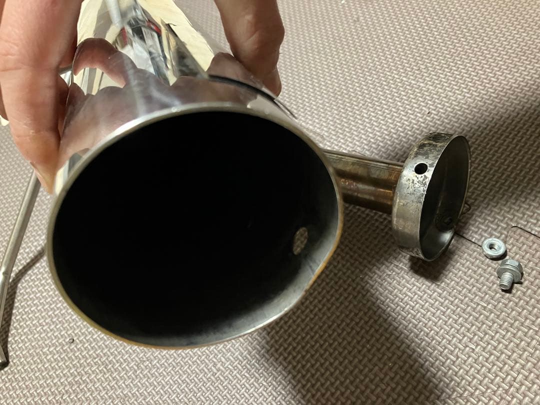キングメスゴリラフィットGE系ゼロファイター 直管マフラー GE8