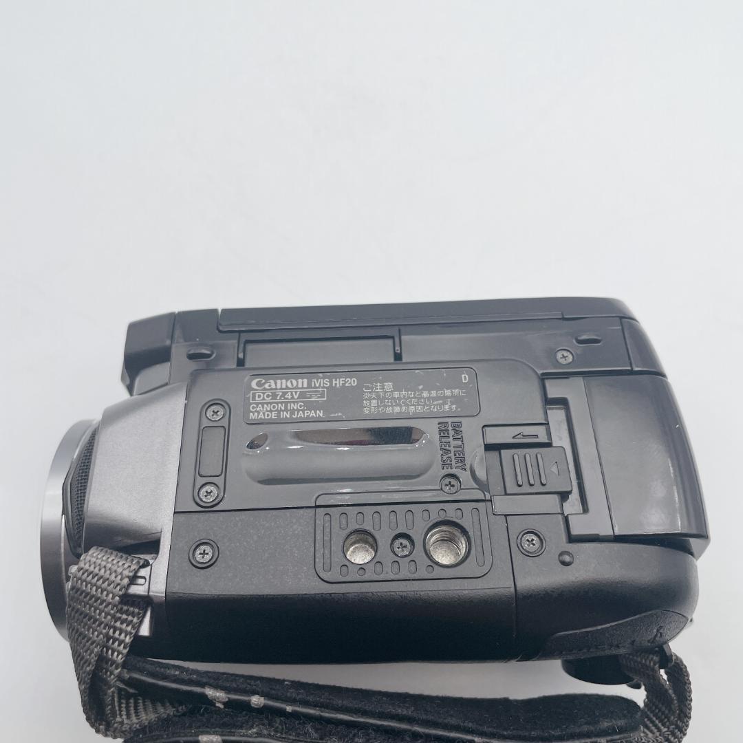 【美品】Canon iVIS HF20 キヤノン デジタルビデオカメラ