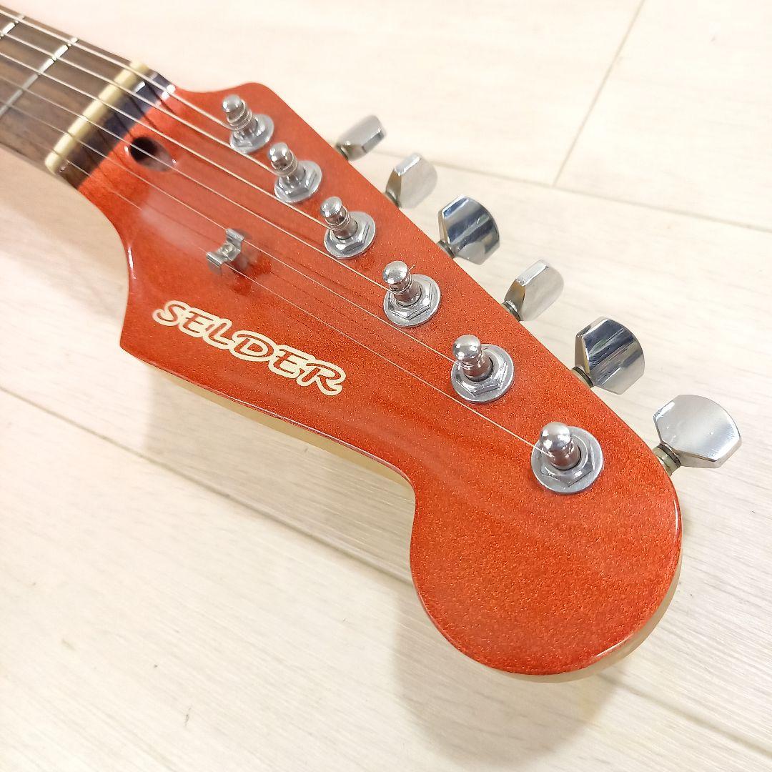 美品◎SELDER ストラトキャスター キャンディアップルレッド セット1