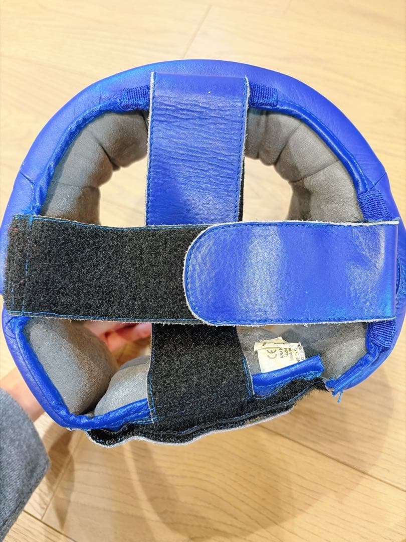 値下げ可　adidas 赤 青　ボクシング　ヘッドギア