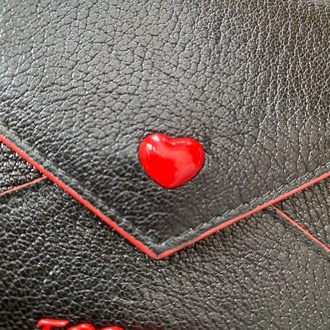 miumiu ラブレター型 三つ折り財布