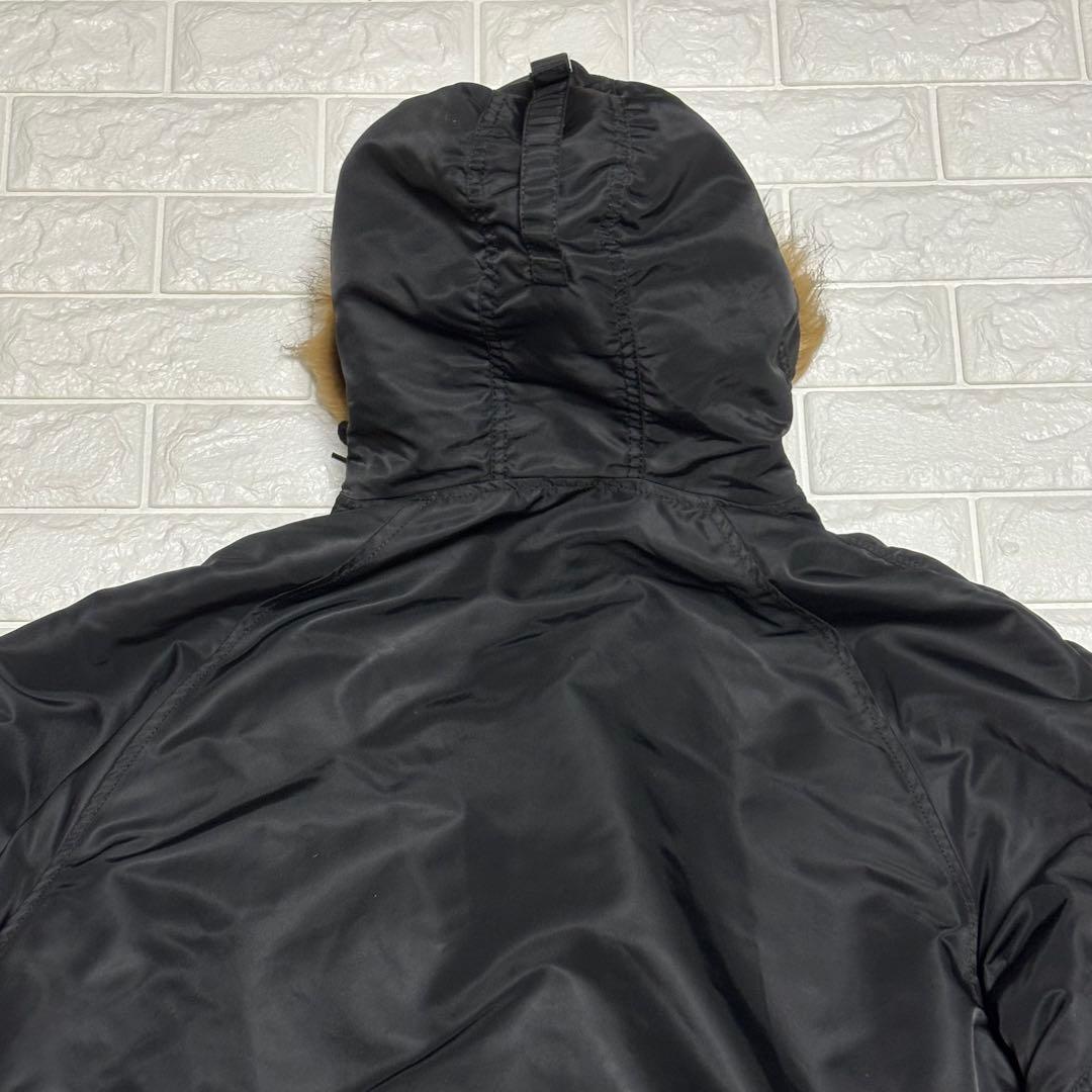 ALPHA INDUSTRIES ★ N-3B フライトジャケット ブラック