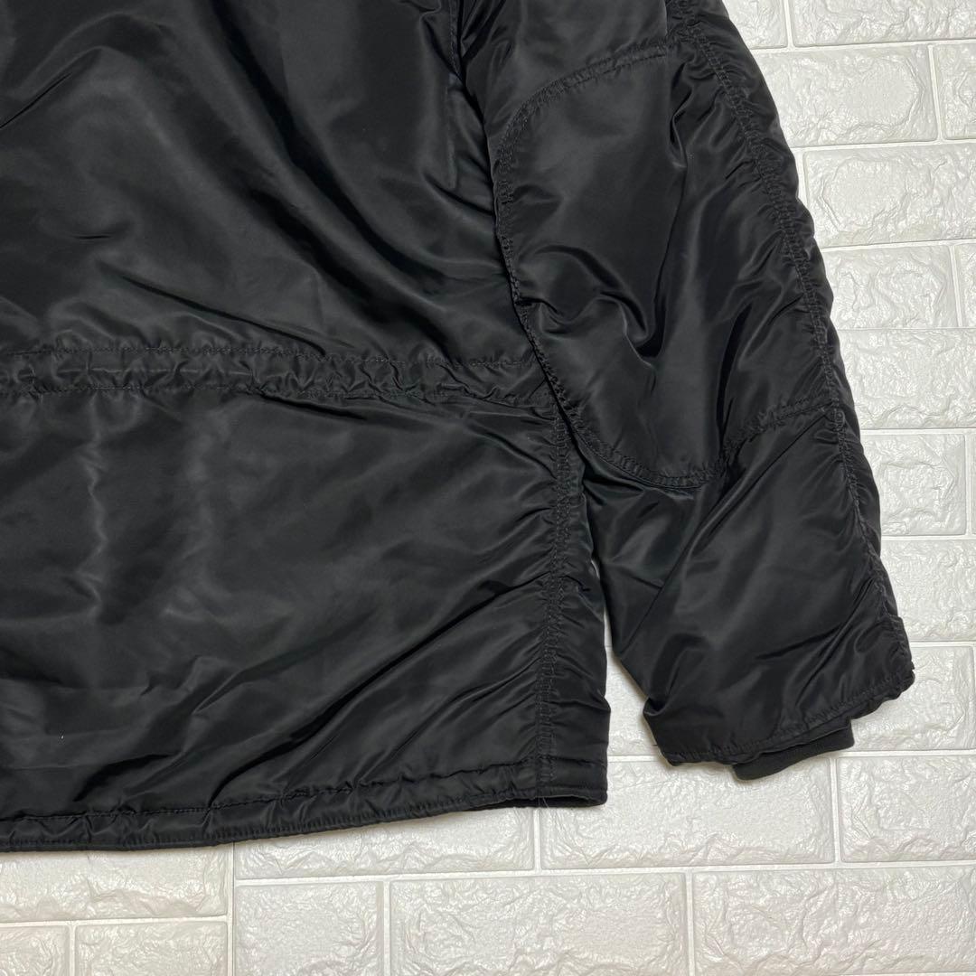 ALPHA INDUSTRIES ★ N-3B フライトジャケット ブラック