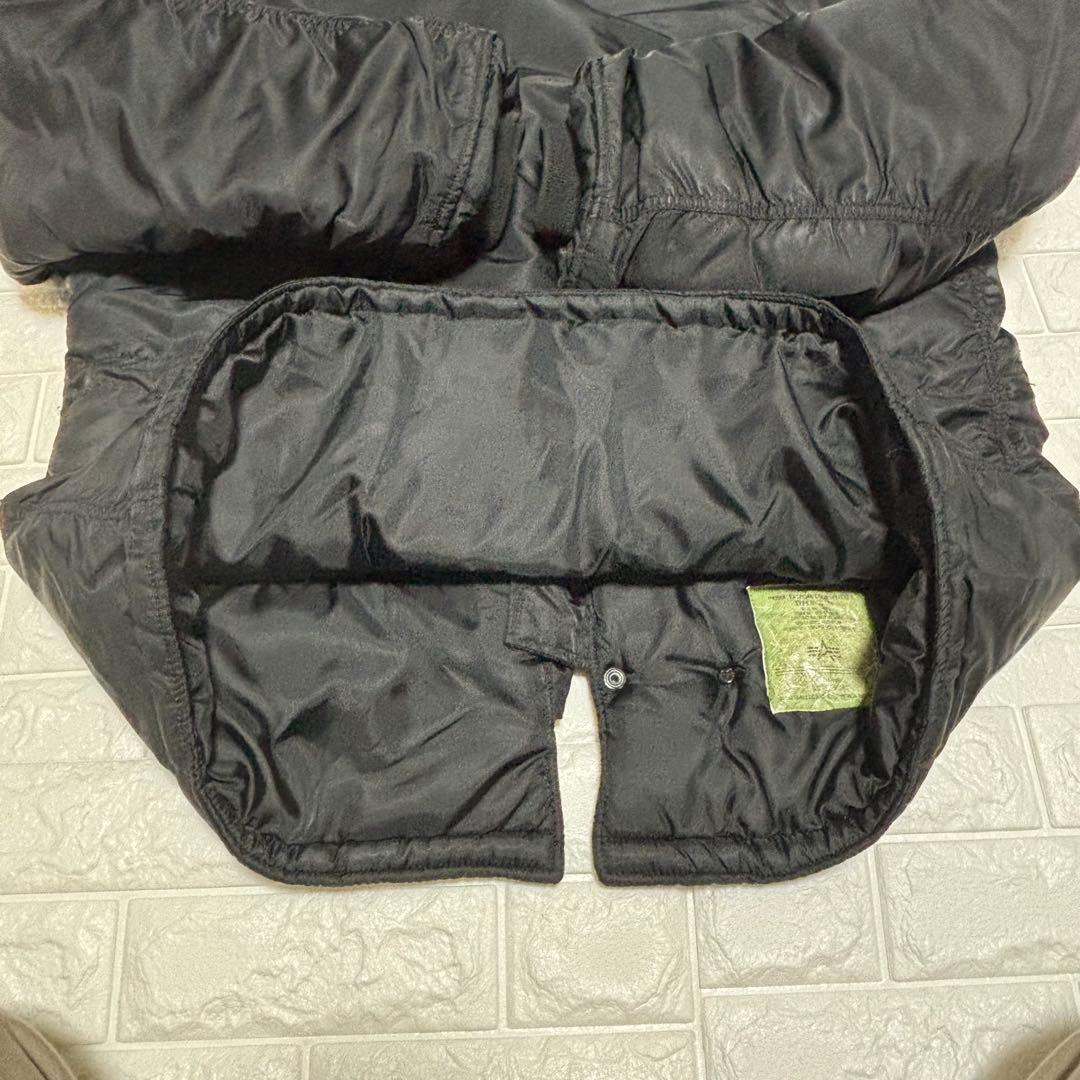 ALPHA INDUSTRIES ★ N-3B フライトジャケット ブラック
