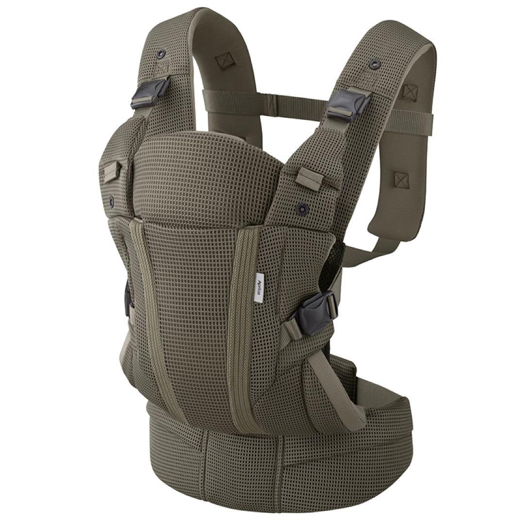 【美品】Aprica ラクリス ライトカーキ